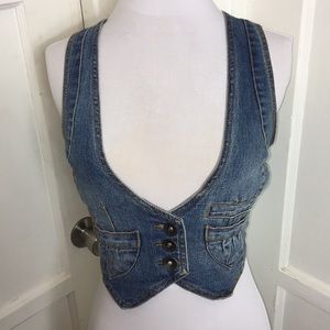 Highway jeans vest size M